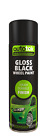 Autotek Gloss Black Wheel Multi-Purpose Spray Paint Tough Durable Finish 500ml 