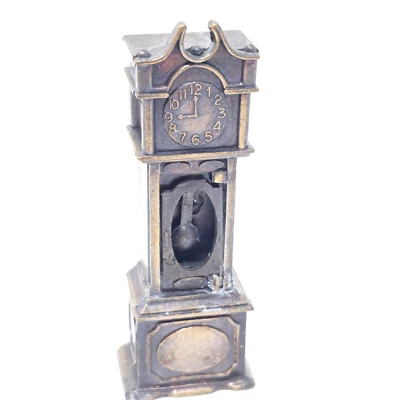Durham Industries Grandfather Clock Miniature Diecast Metal Item 23 Vtg 1976 - Image 1 of 4