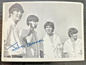 1964 Topps Beatles B and W #134 John Paul George Ringo 3rd Series P / F