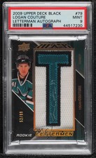 2009-10 Upper Deck UD Black /99 Logan Couture #79 PSA 9 MINT Rookie RC