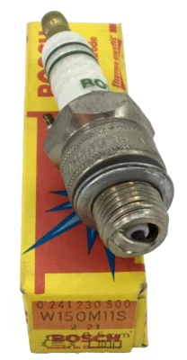 BOSCH W150M11S / 0241230500 VINTAGE SNOWMOBILE REPLACEMENT SPARK PLUGS 0.5MM - Image 1 of 4