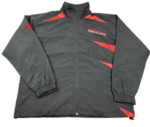 Matco Tools Mens Lightweight Windbreaker Jacket Size Medium Black Red - Picture 1 of 7