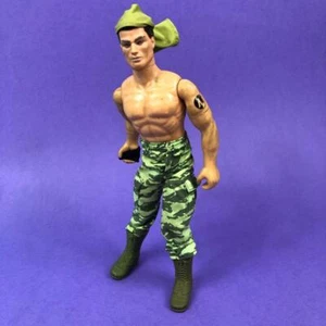 Vintage Hasbro Action Man Warpaint Warrior Camouflage 12" Doll Figure 1990s - Picture 1 of 6