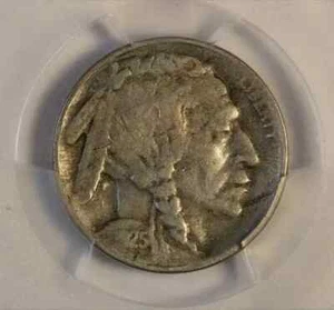 1925-S Buffalo Nickel PCGS VF25 - Picture 1 of 4