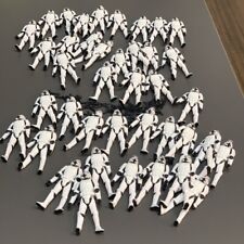 LOT 40Pcs 3.75" Star Wars Stormtrooper OTC Trilogy Action Figure & Guns Toys 