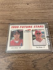 1999 Team Best 1999 Future Stars RC #’D /900 JD Drew Tim Drew #20
