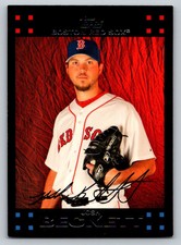2007  Topps Boston Red Sox #BOS13 Josh Beckett Boston Red Sox