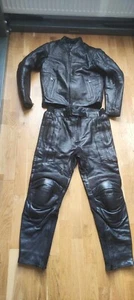 BKS Leathers (2 piece) Motorcycle Jacket UK40 + Trousers W34 L32 - Picture 1 of 24
