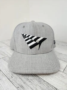 Paper Planes Hat Cap Snapback Gray Jay Z Roc Nation One Size Grey Wool New Era.. - Imagen 1 de 15