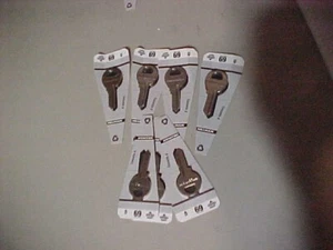 Qty of 6 Hillman KeyKrafter House/Office Universal Blank Key 69 Ships Free - Picture 1 of 2