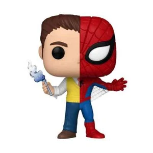Marvel Split Peter Parker/Spider-Man Funko Pop! #1432 PopShield en stock - Imagen 1 de 1