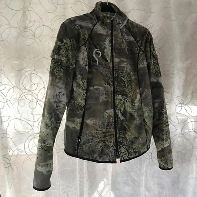 PR Prois Hunting Jacket brushed fleece camo Hooded women or unisex Small - Image 1 of 4