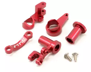 ST Racing Concepts HD Aluminum Steering Bellcrank Set for Traxxas Slash (Red) - Picture 1 of 2