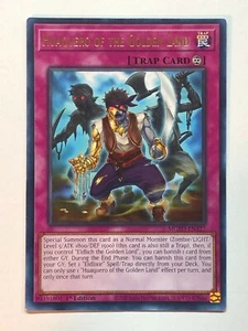 Yugioh Oro Máximo: El Dorado Huaquero de la Tierra Dorada MGED-EN127 Raro Casi Nuevo/M - Imagen 1 de 1