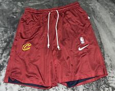 LARGE TALL Nike Cleveland Cavaliers NBA Mesh Reversible Shorts Player Issued