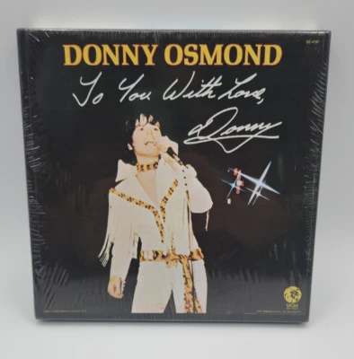 Donny Osmond MGM 4 Track 3 3/4 IPS To You With Love, Donny Sealed F 0130-4797 - Image 1 of 4