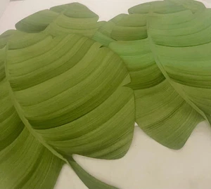 Juego de ocho manteles individuales palmera - goma silicona~~ buen estado - Imagen 1 de 7