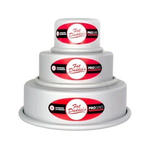 Fat Daddio's 3-Piece Round Cake Pan Set - Picture 1 of 5