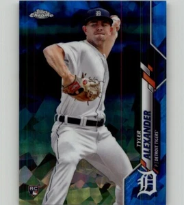 2020 Topps Chrome Sapphire Edition Tyler Alexander Rookie #285 RC Detroit Tigers - Picture 1 of 2