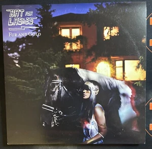 Bat For Lashes Fur and Gold LP Ltd Ed /1000 Blue Vinyl 2007 Record w/Booklet - Imagen 1 de 4