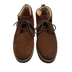 NWOT Samuel Hubbard Re-Boot Brown Suede Leather Ankle Chukka Boots Men's Size 11 - Picture 1 of 8