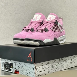 Nike Air Jordan 4 "Orchid" Men's And Women's Retro Mid Top Basketball Shoes - Picture 1 of 6