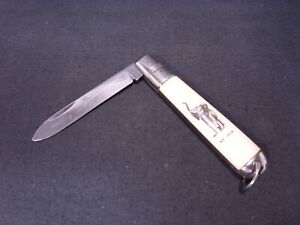 VINTAGE ENGLAND RICHARDS SHEFFIELD 1 BLADE POCKET FOLDING KNIFE