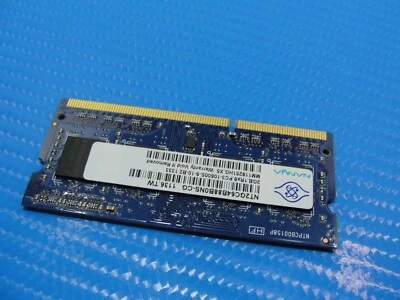 Dell Inspiron 15.6"15R N5110 SO-DIMM 2GB PC3-10600S Memory RAM NT2GC64B88B0NS-CG - Image 1 of 3