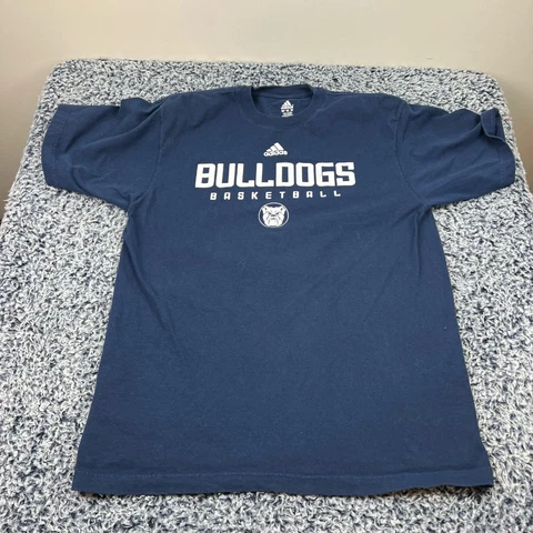 Adidas Butler Bulldogs Shirt Mens Medium Navy Blue Crew Neck Casual NCAA Cover