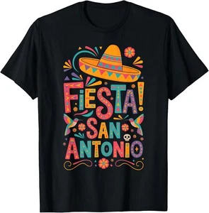 Fiesta Squad Outfit San Antonio Texas Cinco de Mayo Fiesta T-Shirt Hoodie - Picture 1 of 18