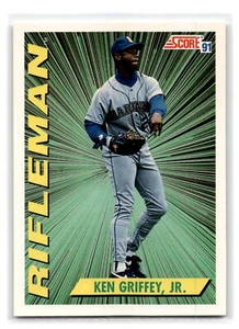 1991 Score Rifleman #697 Ken Griffey, Jr. Seattle Mariners 202487 - Picture 1 of 2