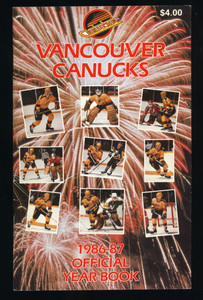 1986-87 Vancouver Canucks Media Guide