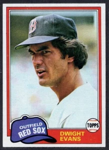 1981 Topps Baseball Card #275 Dwight Evans Boston Red Sox NM-MT *eb - Picture 1 of 2