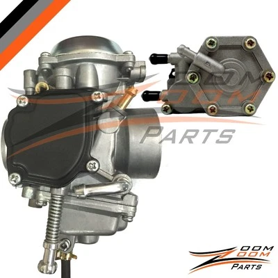 2001-2004 CARBURETOR AND FUEL PUMP POLARIS SPORTSMAN 500 4x4 ATV QUAD CARB - Image 1 of 4