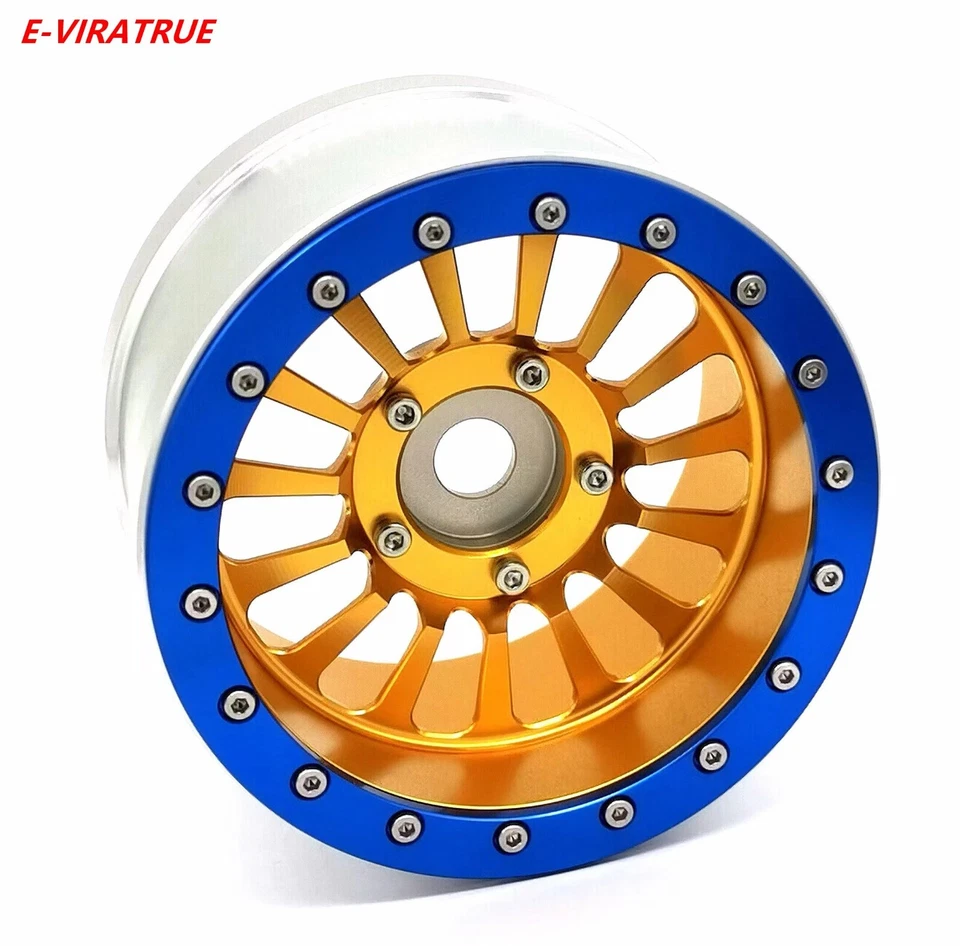E-VIRATRUE 3.8''Aluminum  wheel For Proline/TRAXXAS Tire 1pcs - Image 1 of 1