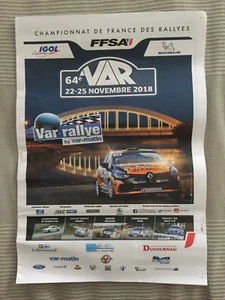 PROGRAMME GUIDE SPECTATEUR 64EME RALLYE DU VAR 2018 EDITION VAR MATIN PROGRAM - Bild 1 von 2