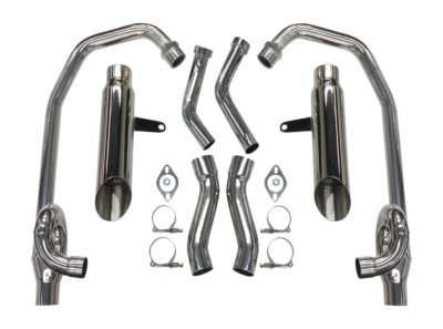 Полнофункциональная выхлопная труба StreetPro 4-2 с глушителями Yamaha Vmax VMX12 - Изображение 1 из 3