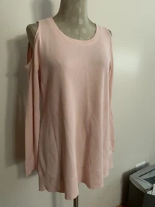 Neu mit Etikett Style & Co. Rosa Cold Shoulder Top s - Bild 1 von 3