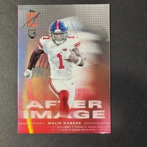 π΅π΄βͺ2024 Topps Signature Class Malik Nabers After Image Rookie RC #AI-11 - Picture 1 of 4
