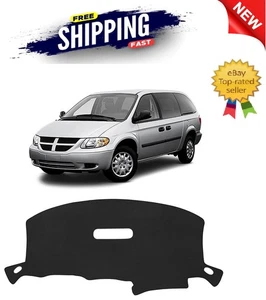 FIILINES Dash Cover for 2001-2007 Dodge Caravan/Grand Caravan, Dashboard Mat - Picture 1 of 8