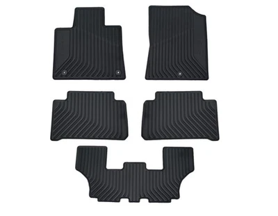 2021-2025 Kia Sorento All-Weather Floor Mats Genuine OEM Brand New R5F13 AC000 - Image 1 of 4