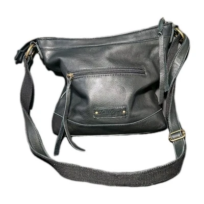 Lucky Brand Black Leather Crossbody Purse  RN100583 - Image 1 of 4