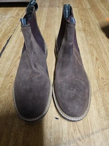 JC Lanyon Nolan Mens Boots Leather Size Eu 44 9.5 Brown  - Picture 1 of 11