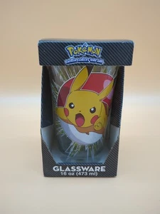 NIP Pokemon Glassware 16oz Silver Buffalo Drinking/Display Glass NEW Box 2019 - Picture 1 of 5