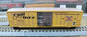 MTL 025 52 010.  Weathered Railbox 50' Single Door Box Car.  #17746.  N Scale - Picture 1 of 2