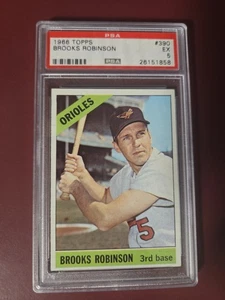 1966 Topps Brooks Robinson #390 - PSA 5 - HOF Orioles - Picture 1 of 2
