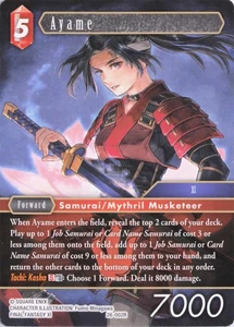 Ayame (26-002R), FF TCG - Gunslinger in the Abyss, Normal, Rare - Picture 1 of 2