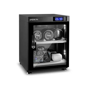 Andbon DS-35S 35L Small Auto-Dehumidifier Digital Dry Cabinet (Black) - Picture 1 of 4