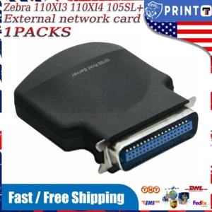 OEM External network card for Zebra 110XI3 110XI4 105SL+ Thermal Label Printer - Picture 1 of 12