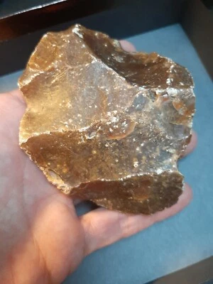 Lower Paleolithic early Neanderthal - Large bifacial handaxe - Dordogne France - Image 1 of 4